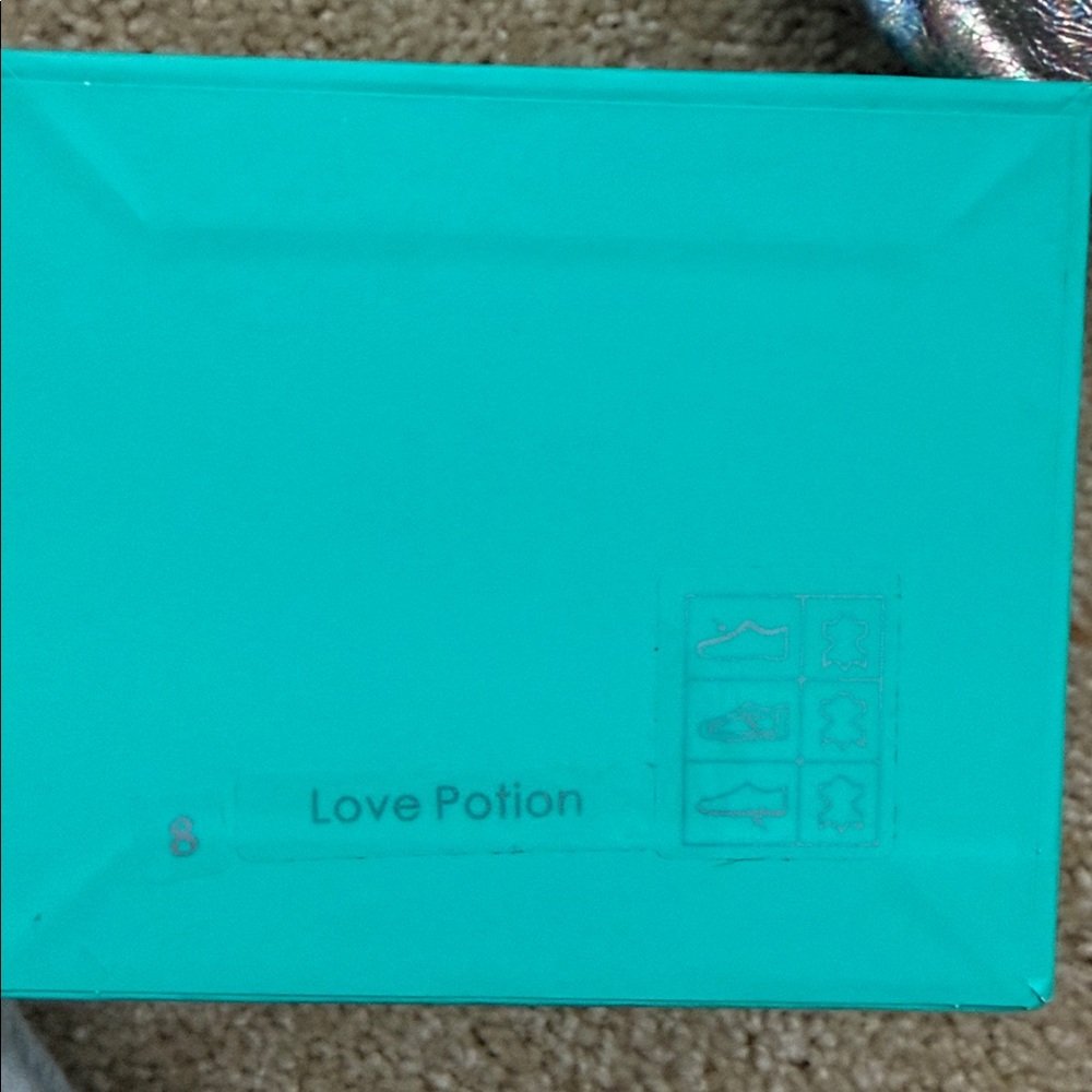 Tieks Love Potion  Lovestruck Metallic Iridescent Ballet Flats Full Set Size 8 - Picture 16 of 16